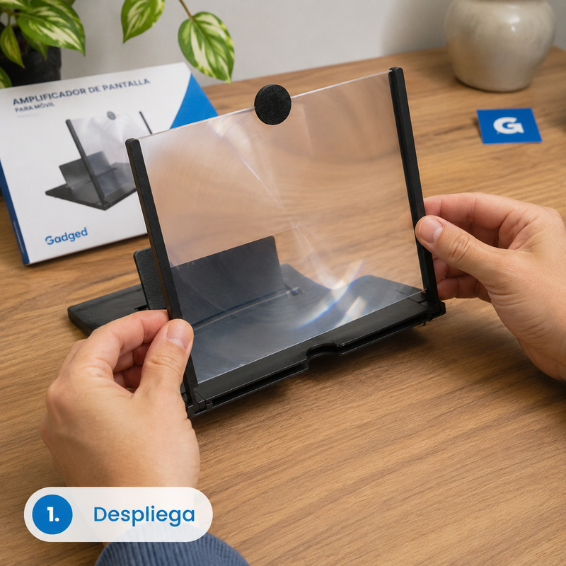 Despliega el amplificador