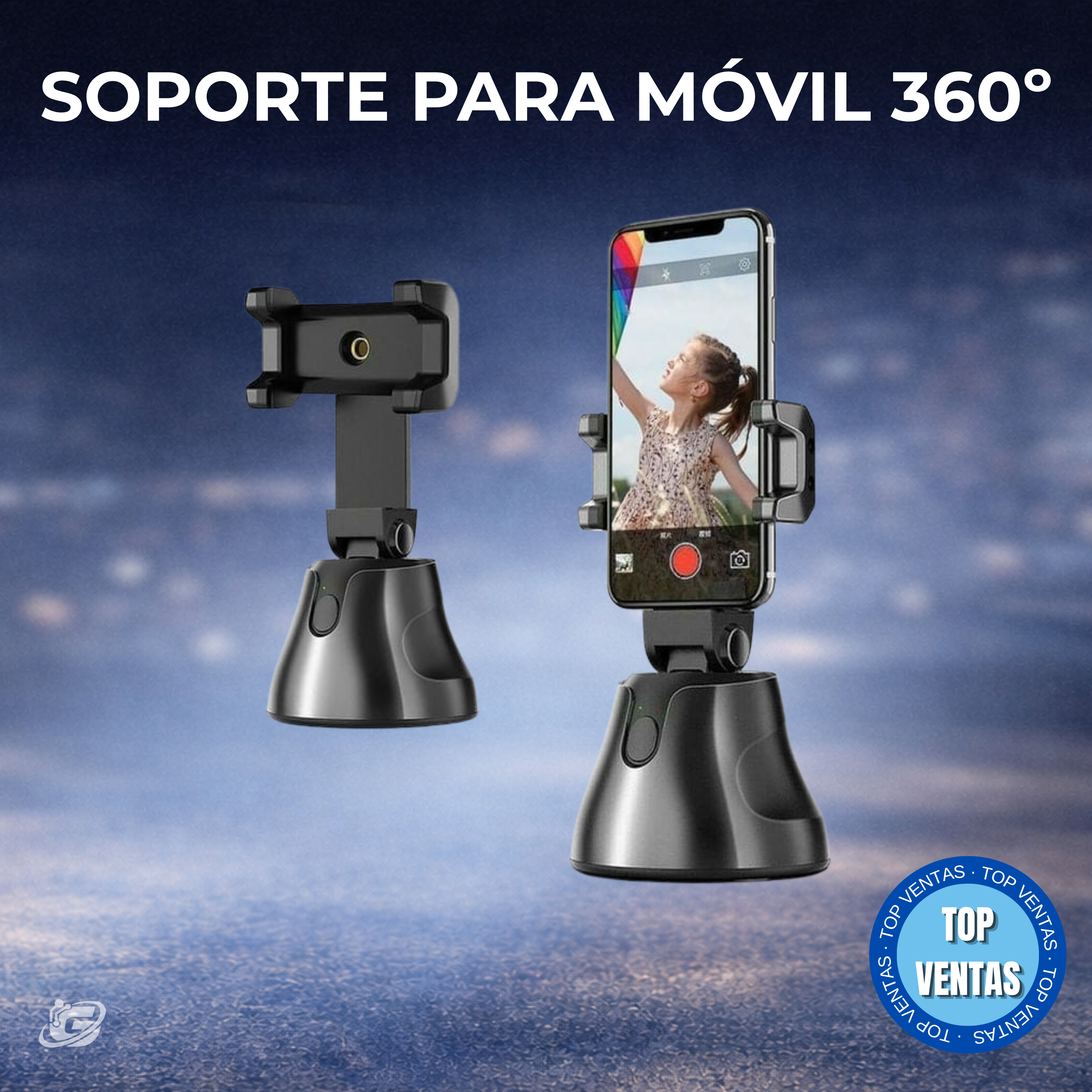 Soporte para móvil giratorio 360º