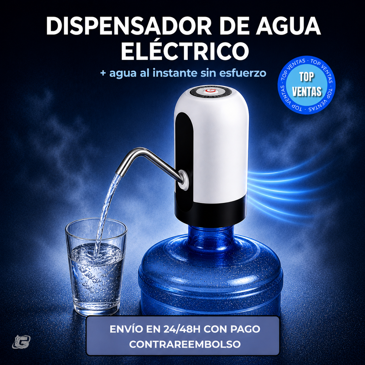Dispensador de agua eléctrico