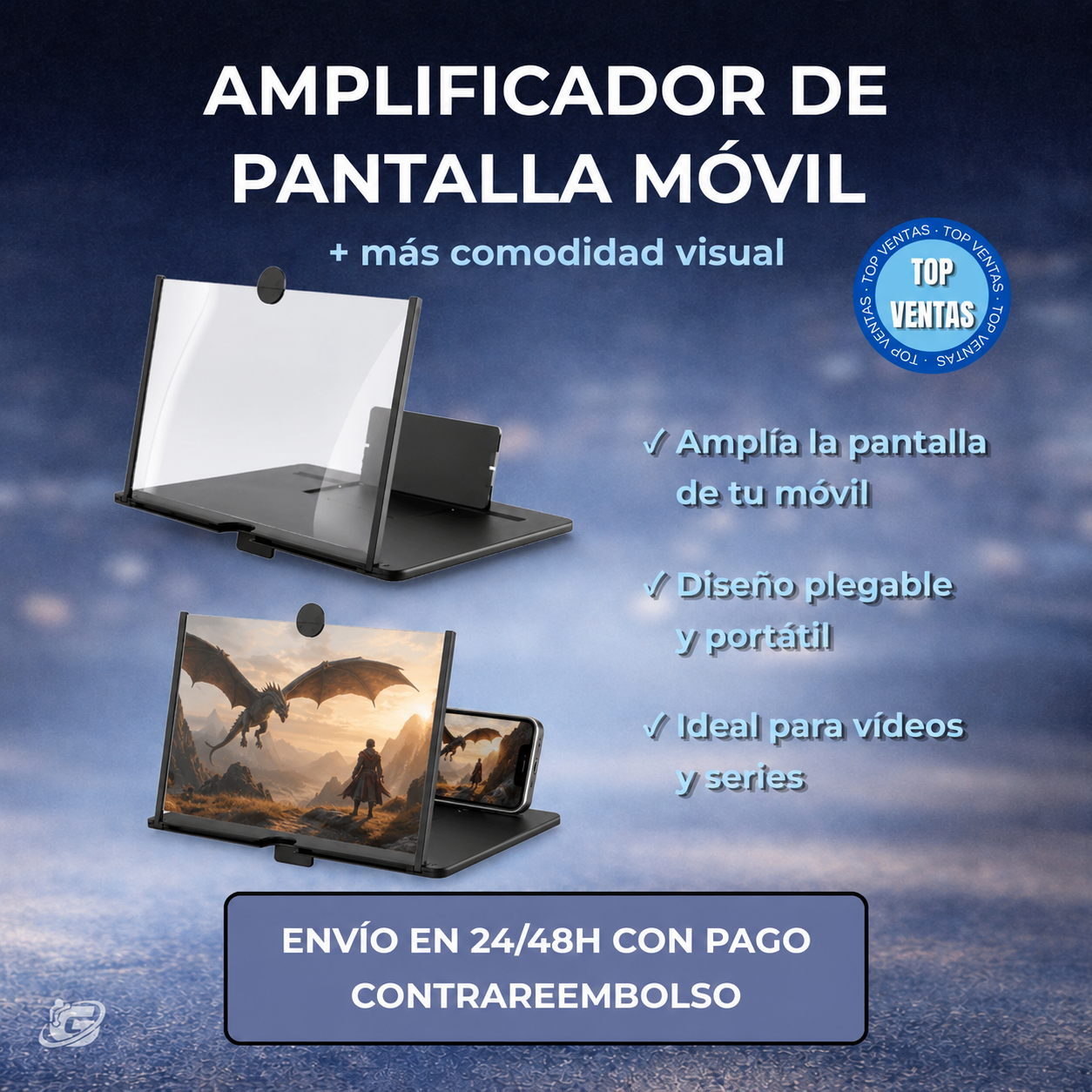 Amplificador de Pantalla Móvil