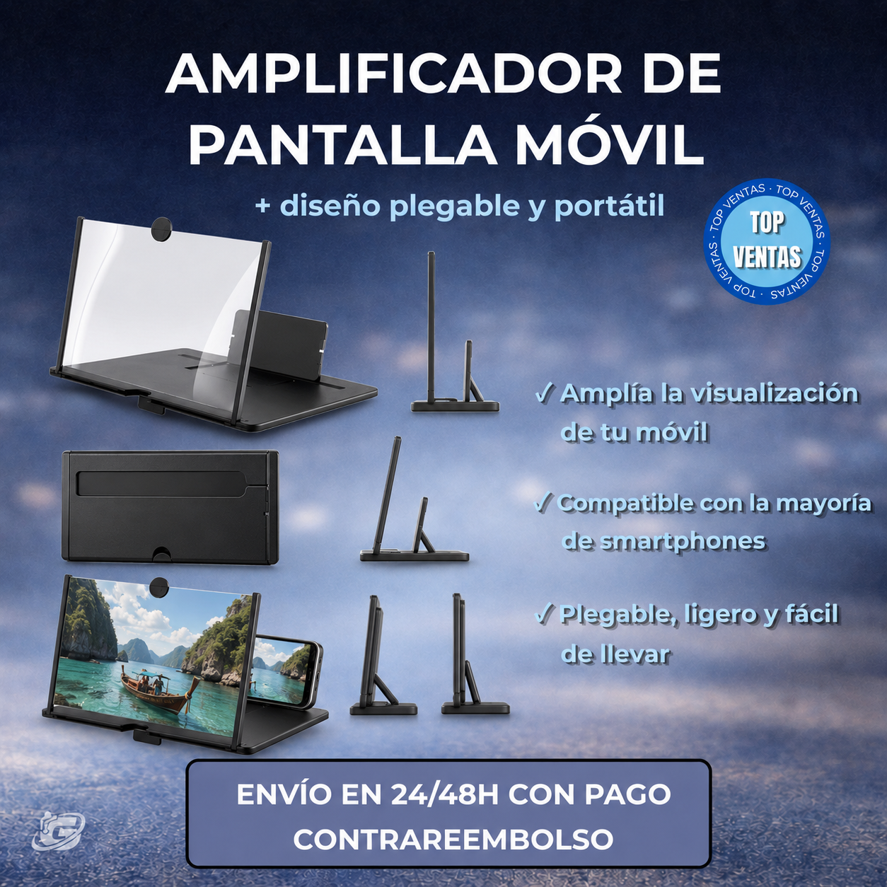 Amplificador de Pantalla Móvil