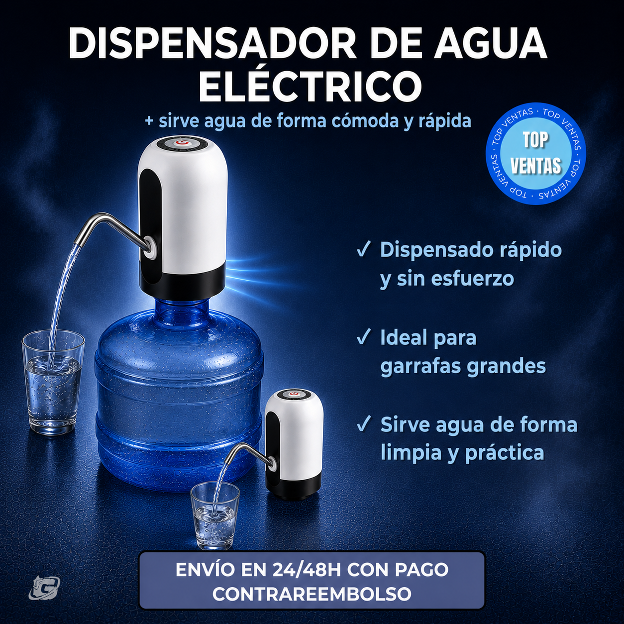 Dispensador de agua eléctrico