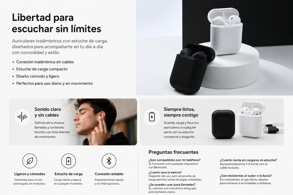 Auriculares inalámbricos