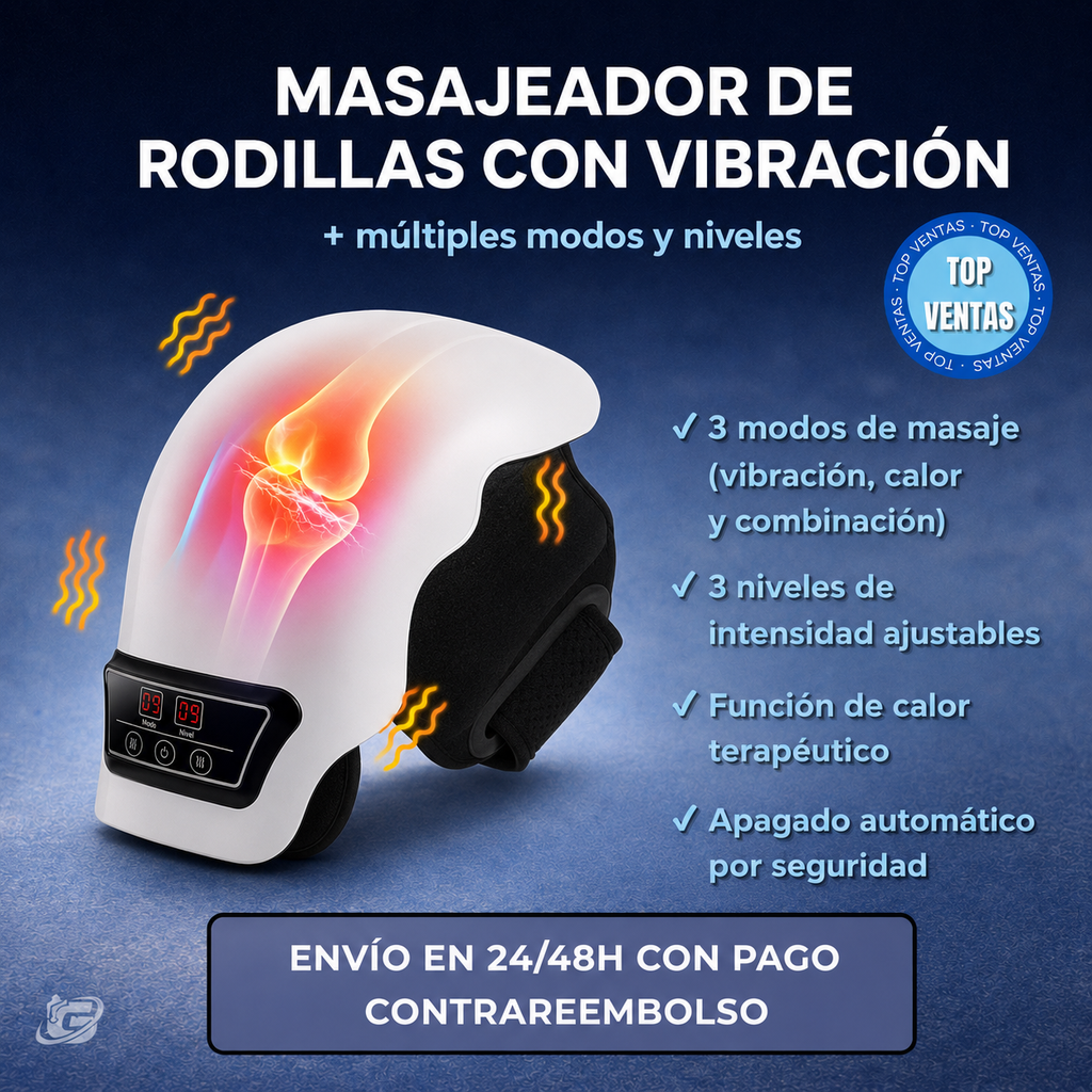 Masajeador de Rodillas con vibración