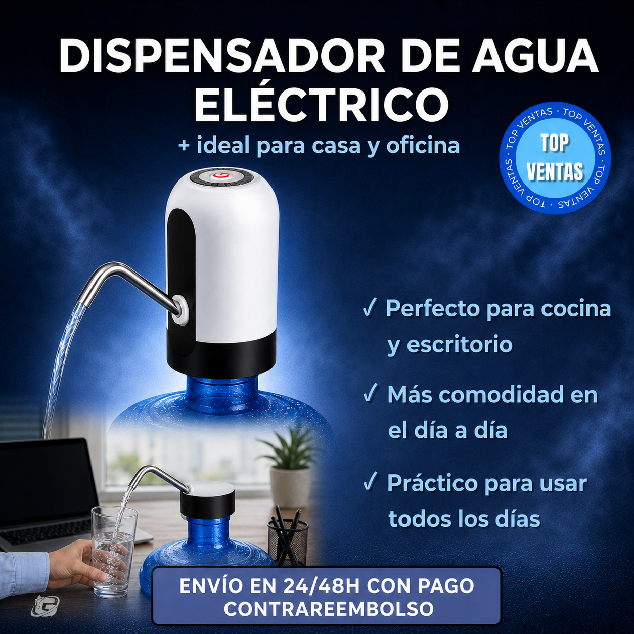 Dispensador de agua eléctrico