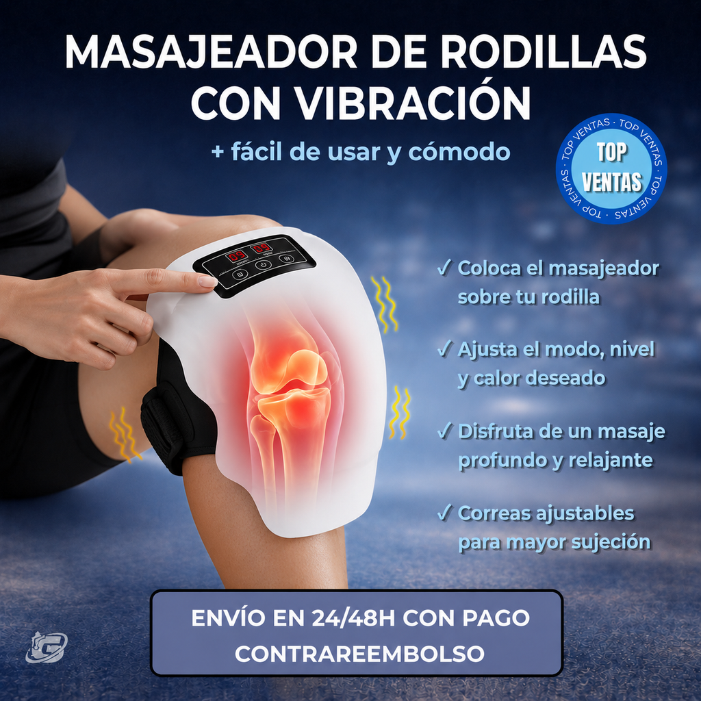 Masajeador de Rodillas con vibración