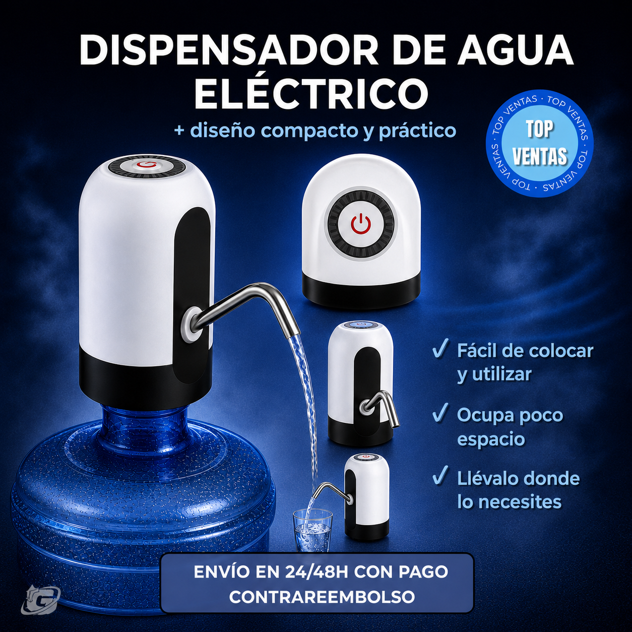 Dispensador de agua eléctrico