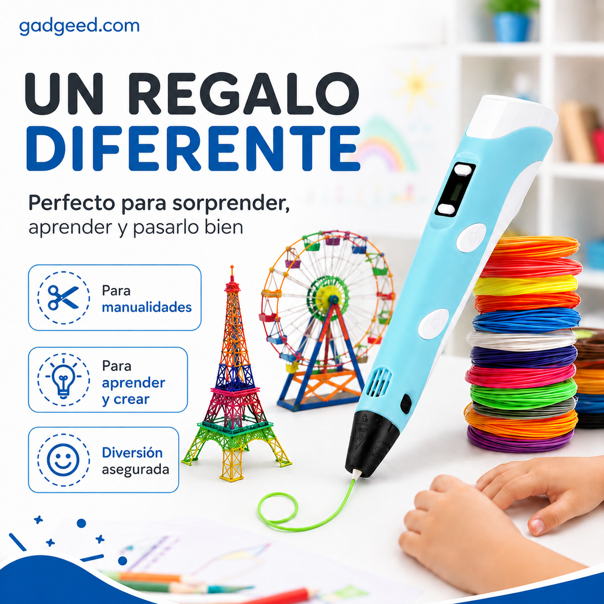 Bolígrafo 3D