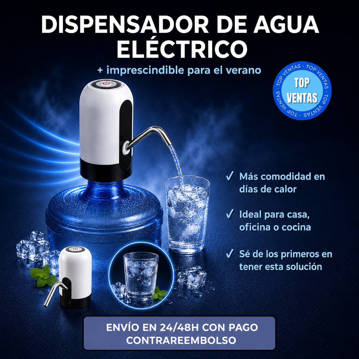 Dispensador de agua eléctrico