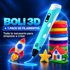 Bolígrafo 3D + Filamentos