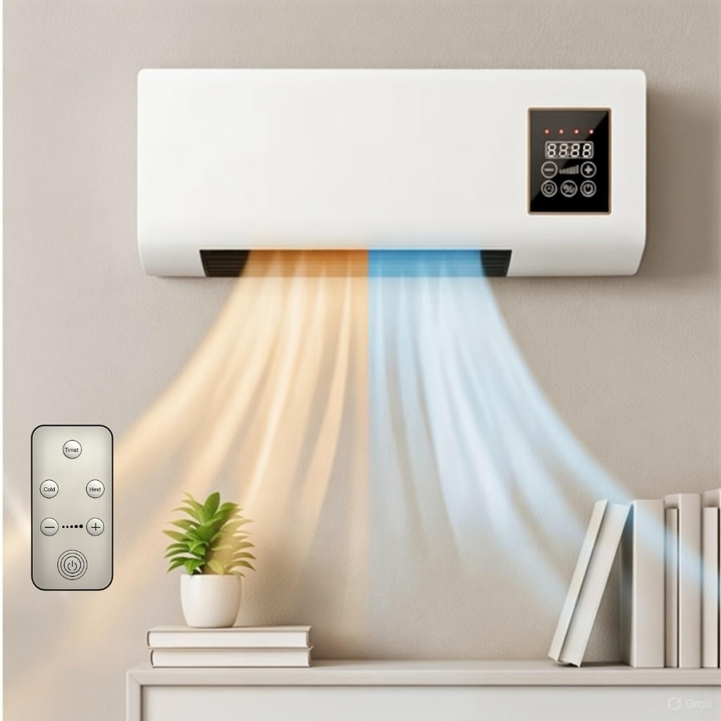 Ventilador de pared 2 en 1